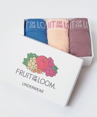 FRUIT OF THE LOOM/フルーツオブザルーム FRUIT OF THE LOOM リブ成型ボクサーパンツBOW3Pセット 80986400【返品不可商品】/508278483