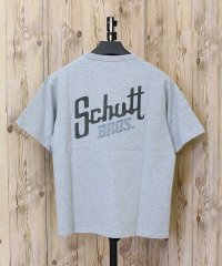 Schott/ショット Schott SNOWWASH T－SHIRT Schott BROS スノーウォッシュ ブロス プリント 半袖 Tシャツ 綿100％ コットン トッ/508278719