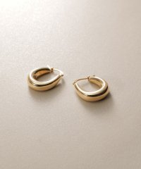 COCOSHNIK /K10中空カーブ フープピアス/508278729