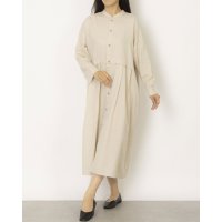 LAITERIE/レイトリー LAITERIE 綿麻ウルトラワッシャー シャツワンピース/508278957