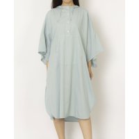 tumugu/ツムグ tumugu コットンシルクフレンチツイル フードワンピース/508278959