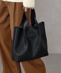 MAISON CLUB/メゾンクラブ MAISON CLUB バイカラーPUレザートートバック M/508278975