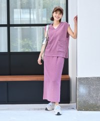 STYLE DELI/スタイルデリ STYLE DELI 【LUXE】ストライプ状フリルのカットソーセットアップ/508278984