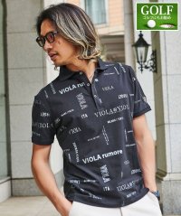VIOLA/ヴィオラ VIOLA VIOLA 総柄半袖ポロ/508278990