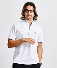VIOLA/ヴィオラ VIOLA VIOLA JQロゴZIP UP半袖ポロ/508278996