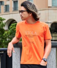 VIOLA/ヴィオラ VIOLA VIOLA 裏使いクルー半袖Tシャツ/508278999