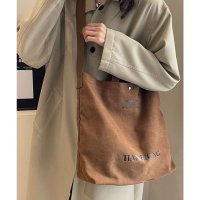 florge/フロージュ florge 【A4収納可・2WAY】ブラックロゴキャンバストートバッグ/ショルダーバッグ/508279094