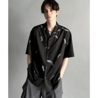 Classical Elf/クラシカルエルフ Classical Elf 「脱、平凡。」総柄プリントオーバーサイズドレープ半袖シャツ/508279111