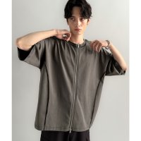 Classical Elf/クラシカルエルフ Classical Elf 「1枚でも羽織でも。」インサイドアウト仕様2wayダブルジップジャケットTシャツ/508279112
