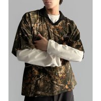 Classical Elf/クラシカルエルフ Classical Elf 《JaVaジャバコラボ》ラインストーン使い総柄ゲーム半袖Tシャツ/508279114