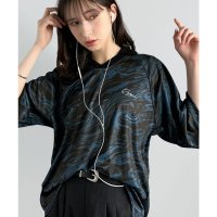 Classical Elf/クラシカルエルフ Classical Elf 《JaVaジャバコラボ》ラインストーン使い総柄ゲーム半袖Tシャツ/508279114