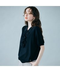 Audie a Muses/フリル付きポロニット/508279144