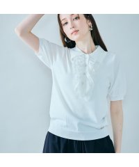 Audie a Muses/フリル付きポロニット/508279144