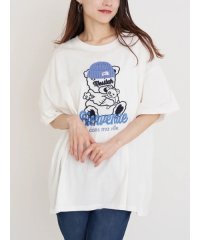 Re-J＆SUPURE/ニット帽クマ刺繍Tシャツ/508279150