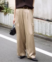 SLOBE IENA/《予約》サテンカーゴパンツ/508279325