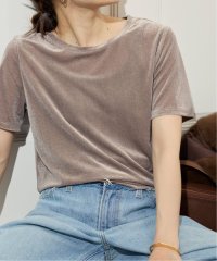 SLOBE IENA/《予約》ベロアTシャツ/508279348