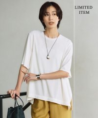 ICB（LARGE SIZE）/【WEB限定・洗える】シアートリコット ペプラムカットソー/508279402