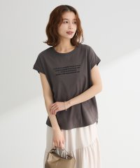 Green Parks/グリーン パークス Green Parks ・swing by フレンチスリーブ刺繍TEE/508279425