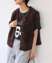 SLOBE IENA/《予約》フェイクファーニットベスト/508279449