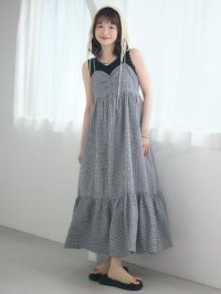 RETRO GIRL/レトロガール RETRO GIRL フロントドロストキャミOP/508279463