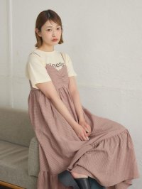 RETRO GIRL/レトロガール RETRO GIRL フロントドロストキャミOP/508279463