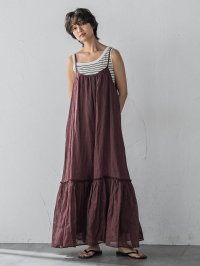 MAYSON GREY/メイソングレイ MAYSON GREY ボリュームギャザーキャミワンピース≪手洗い可能≫/508279465