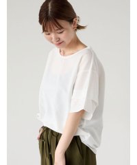 Lugnoncure/プレーティング袖タックTシャツ/508279539