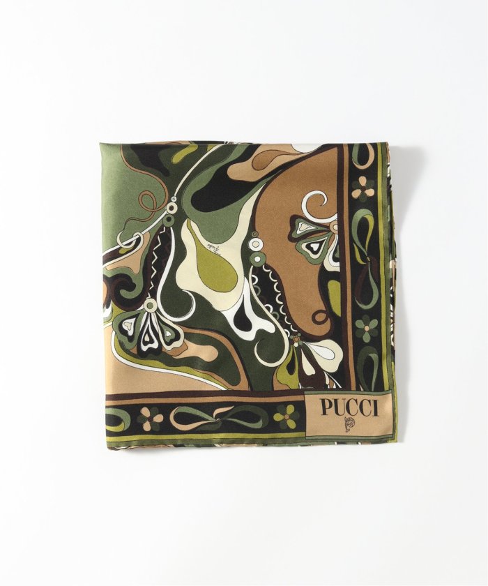 人気商品の入荷速報 入荷Now PUCCI クーポン】EMILIO / 52X52－SILK FOULARD エミリオプッチ トップス