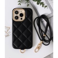 emonique/エモニーク emonique iPhone PUレザー キルティングデザイン ストラップ付スマホケース カバー/508279707