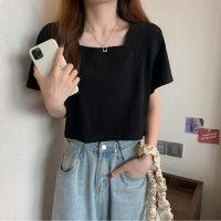 maison de LATIR/メゾンドラティール maison de LATIR スタイリングがスッキリまとまるショート丈半袖Tシャツ/508279763