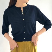 aquagarage/アクアガレージ aquagarage 接触冷感金ボタンカーディガン レディース 春 夏 M 半袖/508279893