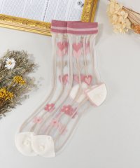 styiro/スタイロ styiro 花柄シースルー靴下/508279914