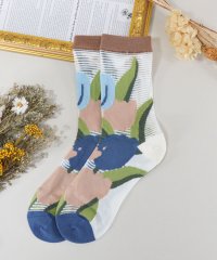 styiro/スタイロ styiro 花柄シースルー靴下/508279914