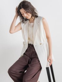 Droite Lautreamont/ドロワット ロートレアモン Droite lautreamont R/Nヴィンテージジャケット≪手洗い可能≫/508280015