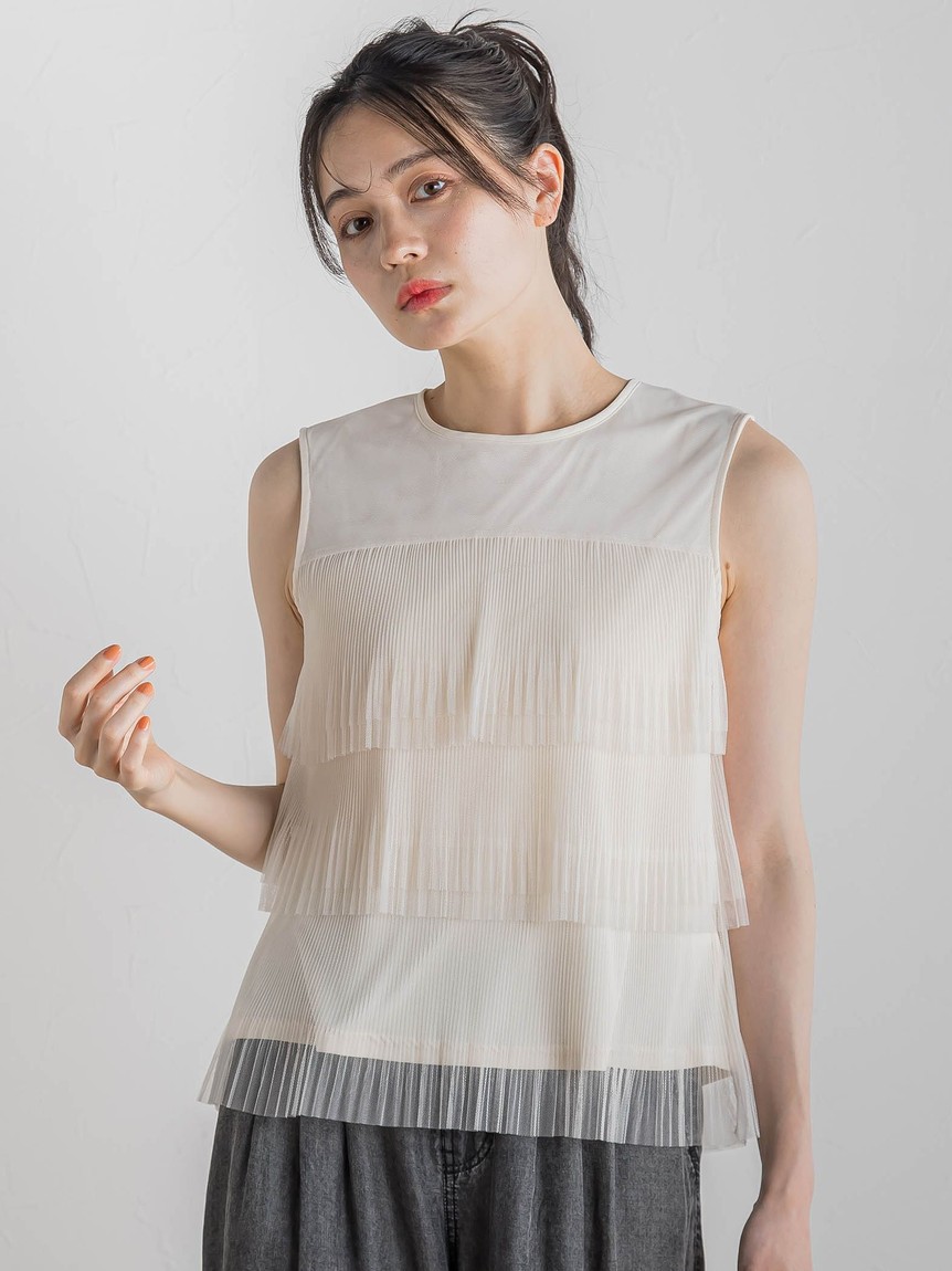Droite lautreamont / ドロワットロートレアモン カラミタンブラーZIPブラウス≪手洗い可能≫ セール】カラミタンブラーZIPブラウス≪手洗い可能≫（シャツ