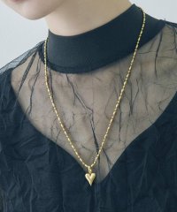 GOLDY/ゴールディ GOLDY ステンレス2WAYハートネックレス 3240708/508280045