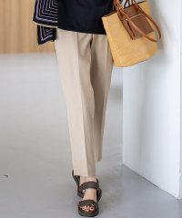 NIJYUSANKU（LARGE SIZE）/【UVケア/洗える】コンパクトクロス テーパード パンツ/508280257