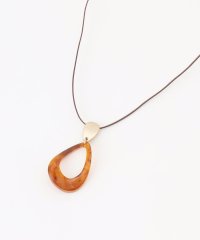 J.PRESS LADIES/マーブルオーバルネックレス/508280262
