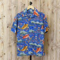 TopIsm/トップイズム TopIsm アロハシャツ メンズ 半袖 シャツ 花柄 ボタニカル リーフ柄 和柄 レーヨン オープンカラーシャツ 開襟シャツ カジュアルシャツ /504672450