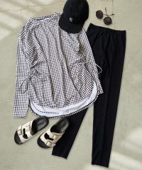 OSYAREVO/オシャレボ OSYAREVO 【ネット限定】【紫外線カット率99.9％以上】体型カバー サイドギャザー ラッシュガード レギンス セットアップ 水着/506605165