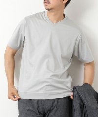 NOLLEY’S goodman/《ビジカジ対応》シルケットスムース Vネック ドレスTシャツ 25SS/507966913