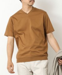 NOLLEY’S goodman/《ビジカジ対応》シルケットスムース Vネック ドレスTシャツ 25SS/507966913