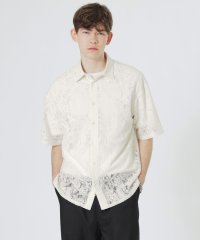 LOVELESS　MENS/ペイズリーレースショートスリーブシャツ/508148220
