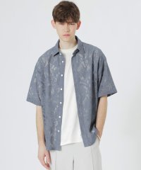 LOVELESS　MENS/ペイズリーレースショートスリーブシャツ/508148220