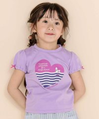 Noeil aime BeBe/天竺ハートプリント半袖Tシャツ(80~130cm)/508241090