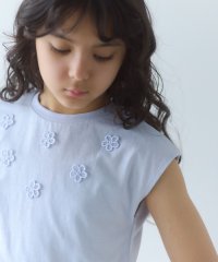 green label relaxing （Kids）/フラワーモチーフ Tシャツ / キッズ  100cm－160cm － 吸水速乾 －/508260117