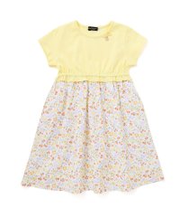 BeBe/【お揃い】シャンドゥフルールプリントローン天竺切り替えワンピース(80~150c/508261952