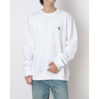 Calvin Klein/カルバン クライン Calvin Klein CK ESSENTIAL REG CN Cotton Blend Fleece Sweatshirt/508265011