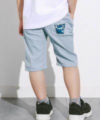 WASK/6分丈ロゴパッチワークリネン調ストレッチパンツ(110~160cm)/508269108