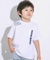 WASK/【接触冷感】テープポケットウェーブロゴTシャツ(110~160cm)/508269110